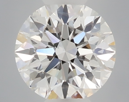 Actual 0.31 carat E Round lab-grown diamond