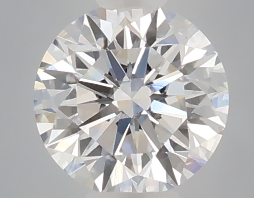 Actual 0.32 carat D Round lab-grown diamond