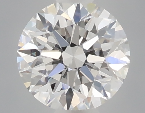 Actual 0.32 carat E Round lab-grown diamond