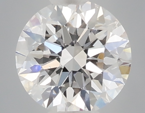 Actual 0.34 carat D Round lab-grown diamond
