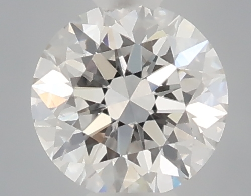 Actual 0.33 carat E Round lab-grown diamond