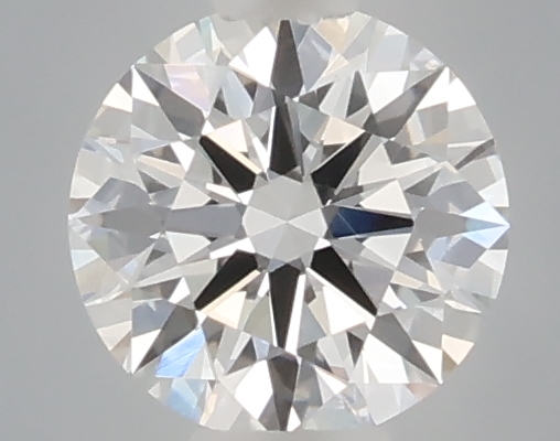 Actual 0.33 carat D Round lab-grown diamond