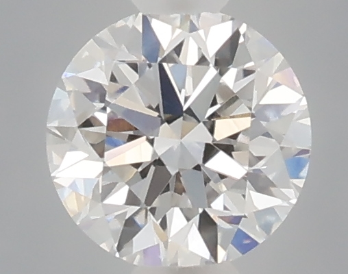 Actual 0.32 carat D Round lab-grown diamond
