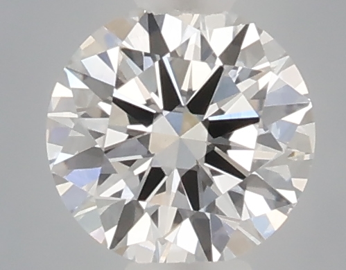 Actual 0.31 carat F Round lab-grown diamond