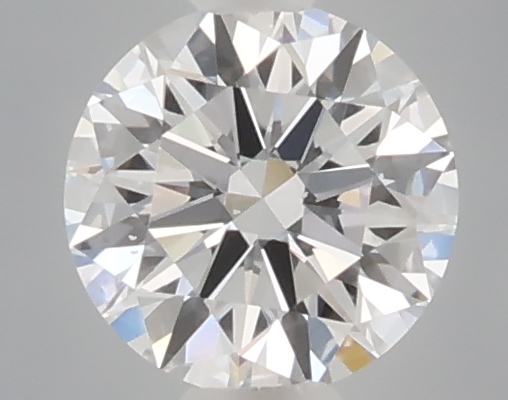 Actual 0.32 carat D VS2 Round lab-grown diamond