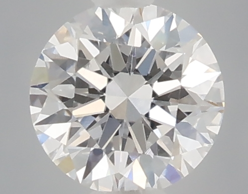 Actual 0.32 carat E Round lab-grown diamond
