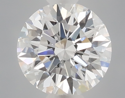Actual 0.33 carat D Round lab-grown diamond
