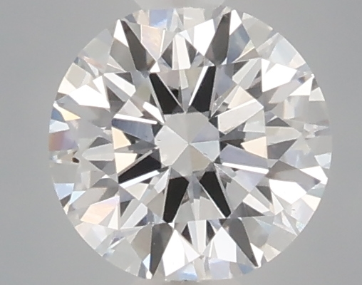 Actual 0.34 carat D Round lab-grown diamond