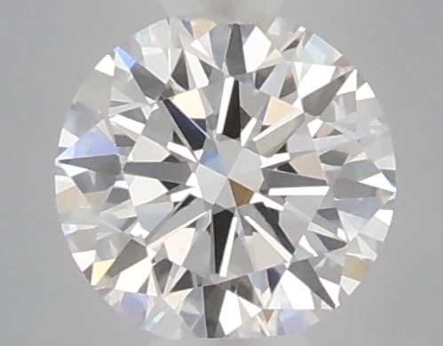 Actual 0.31 carat E Round lab-grown diamond