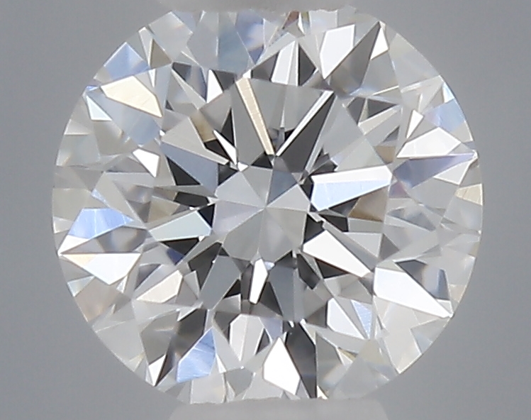 Actual 0.33 carat D Round lab-grown diamond