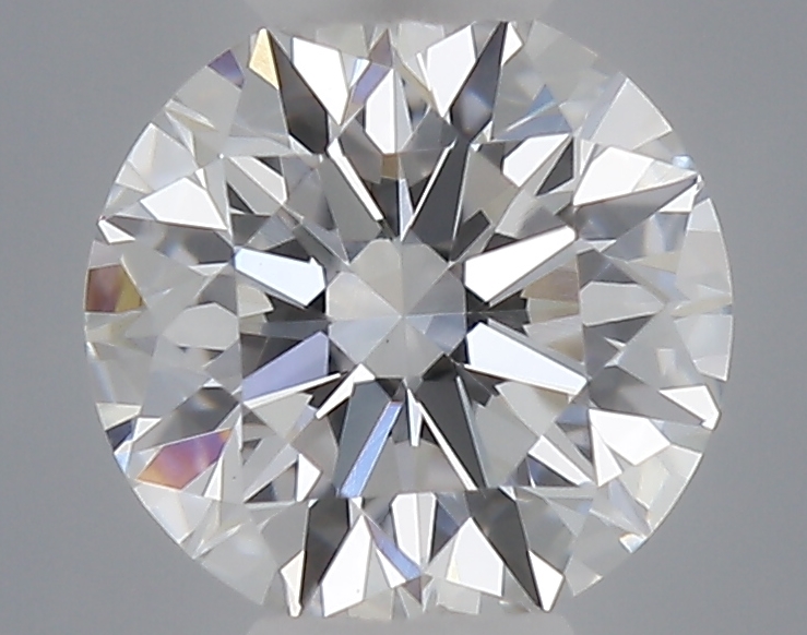 Actual 0.31 carat E Round lab-grown diamond