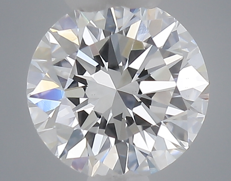 Actual 0.3 carat E Round lab-grown diamond