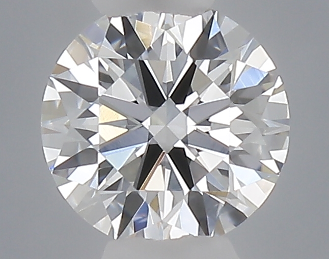 Actual 0.31 carat E Round lab-grown diamond