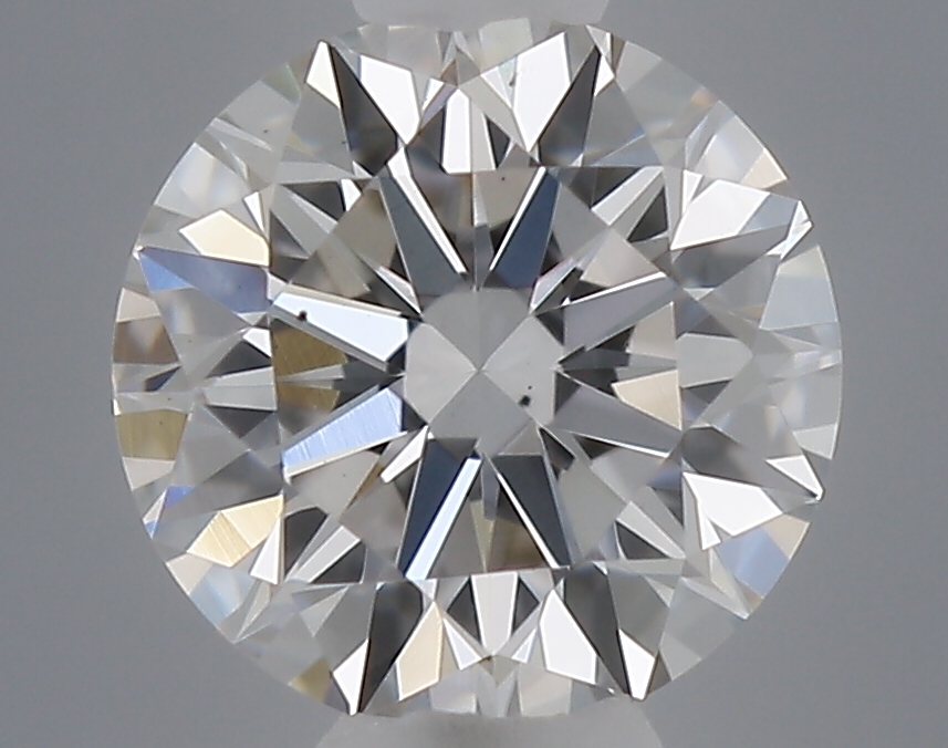 Actual 0.33 carat E Round lab-grown diamond
