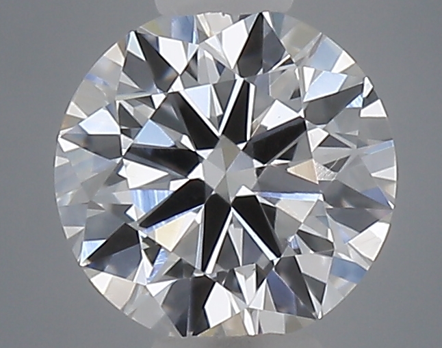 Actual 0.32 carat D Round lab-grown diamond