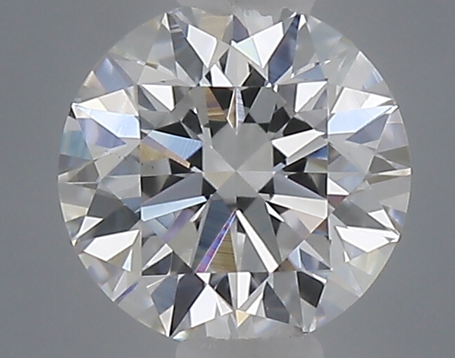 Actual 0.33 carat E Round lab-grown diamond