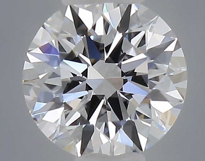 Actual 0.32 carat D Round lab-grown diamond
