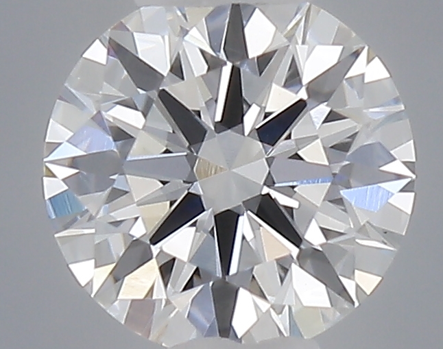 Actual 0.34 carat D Round lab-grown diamond