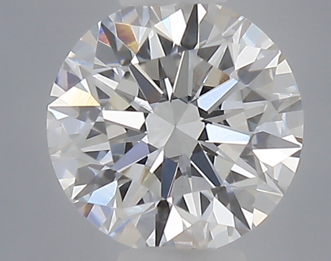 Actual 0.32 carat D Round lab-grown diamond