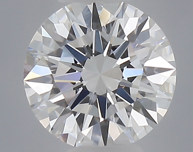 Actual 0.31 carat E Round lab-grown diamond