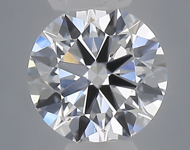 Actual 0.35 carat D Round lab-grown diamond