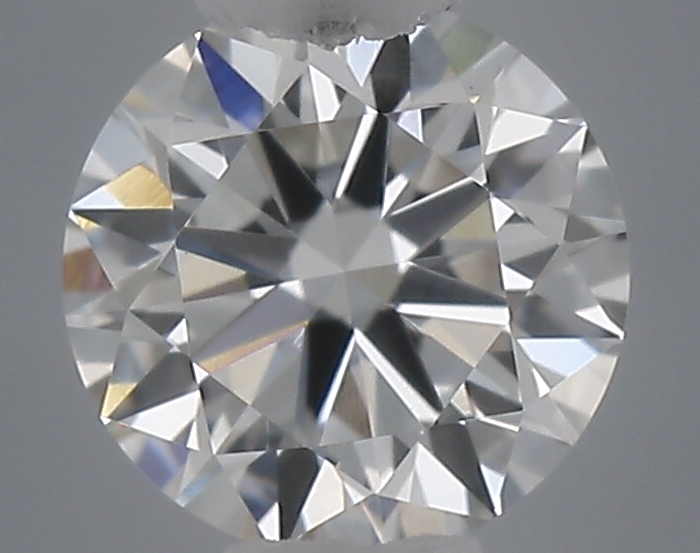 Actual 0.24 carat E Round lab-grown diamond