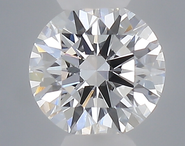 Actual 0.34 carat D Round lab-grown diamond