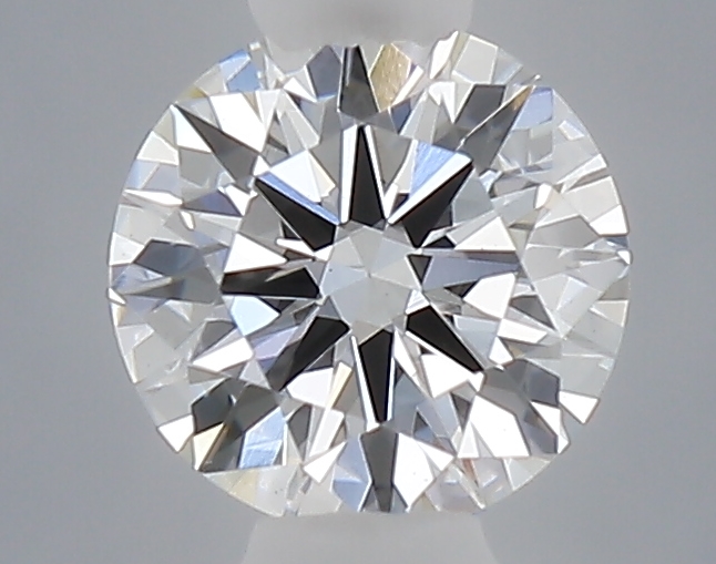 Actual 0.32 carat D Round lab-grown diamond