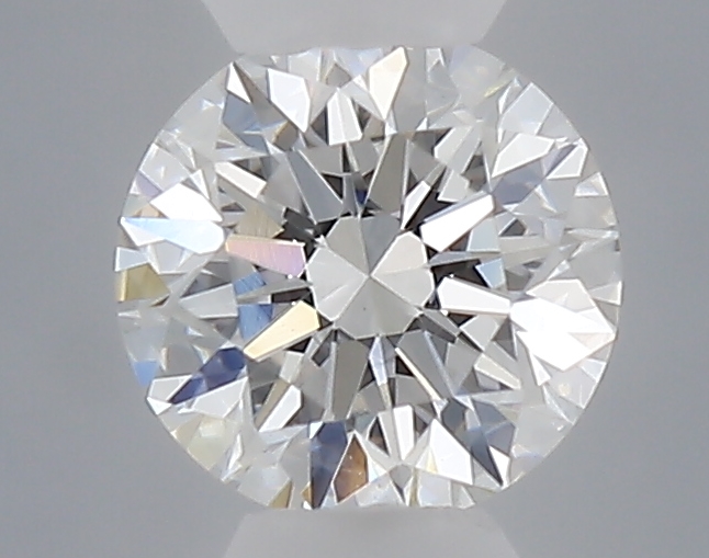 Actual 0.32 carat D Round lab-grown diamond