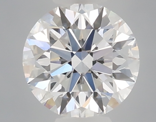 Actual 0.35 carat D Round lab-grown diamond
