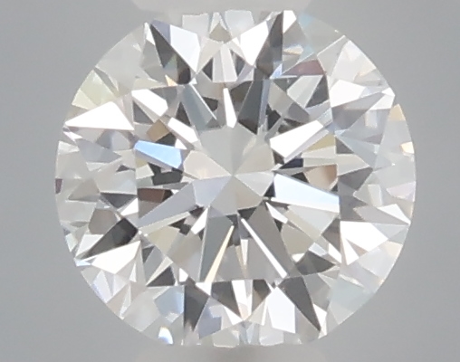 Actual 0.24 carat D Round lab-grown diamond