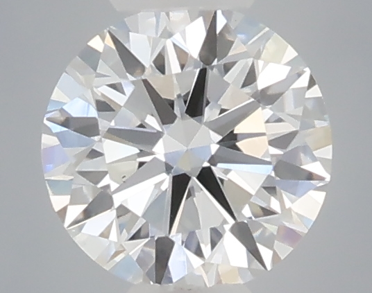 Actual 0.3 carat D Round lab-grown diamond
