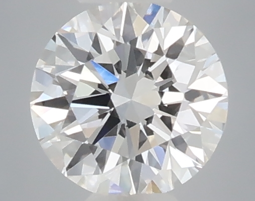 Actual 0.24 carat E Round lab-grown diamond