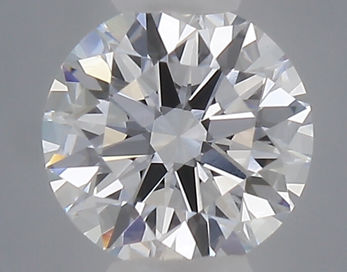 Actual 0.32 carat D Round lab-grown diamond