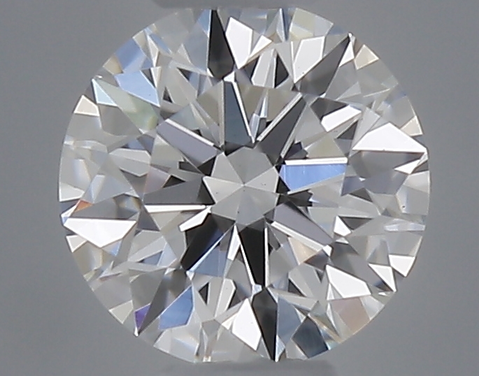 Actual 0.24 carat D Round lab-grown diamond