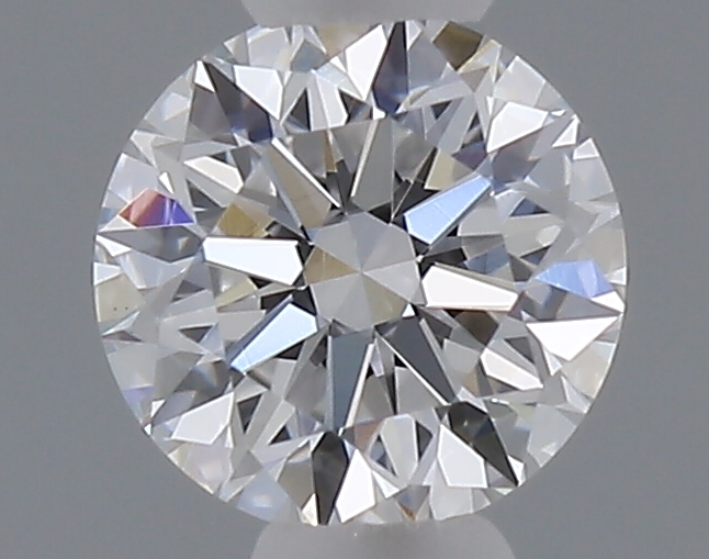 Actual 0.31 carat D Round lab-grown diamond