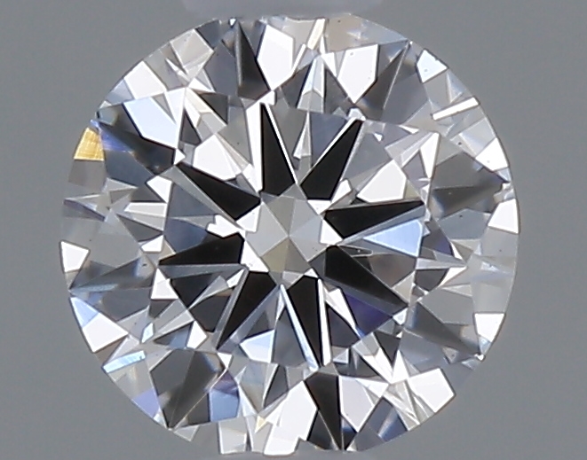 Actual 0.34 carat D Round lab-grown diamond