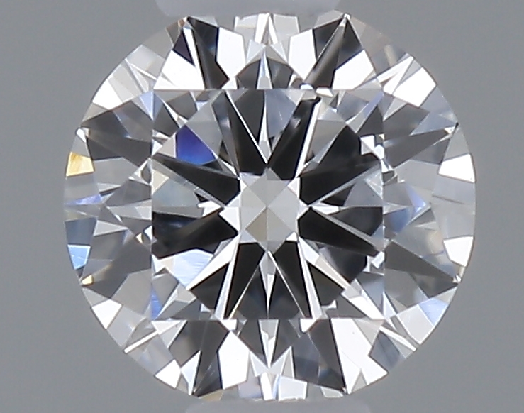 Actual 0.32 carat D Round lab-grown diamond