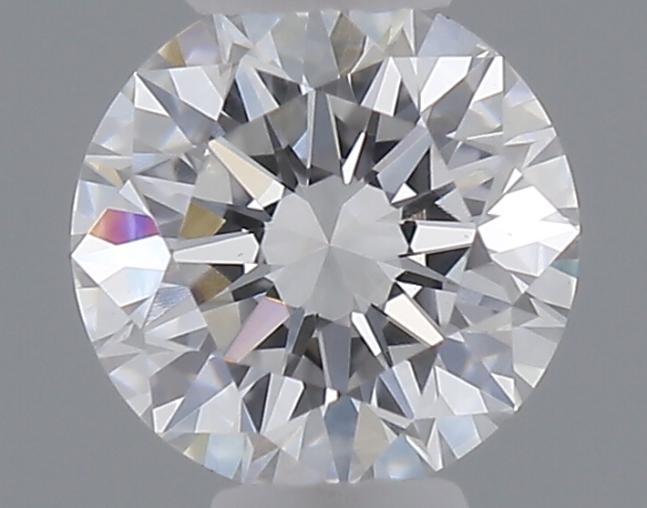 Actual 0.31 carat D Round lab-grown diamond